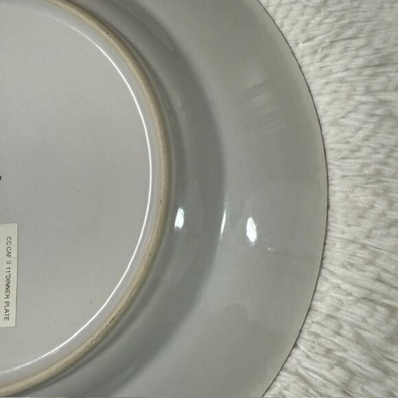 Vintage Coca-Cola x Gibson Coca-Cola Cafe Red Trim 11" Dinner Plate - Picture 8 of 10